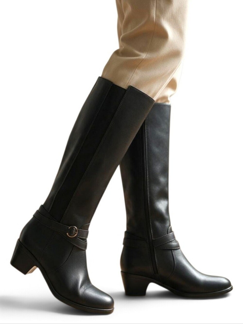Clarks Emily 2 Dream Leather Knee-High Dress Boot